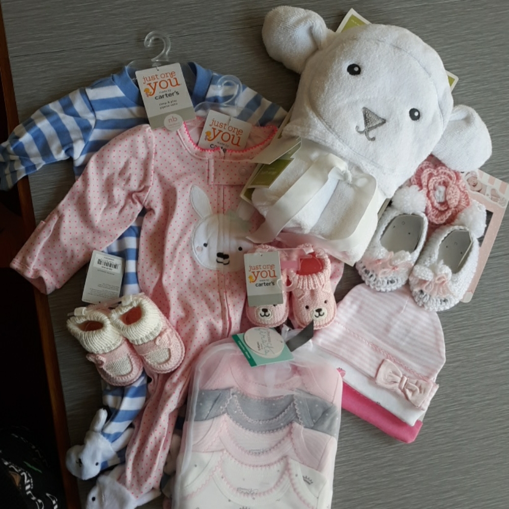 Baby girl newborn bundle